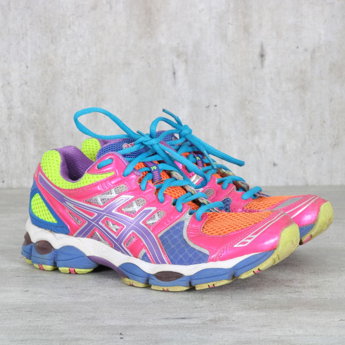 asics gel feminino colorido