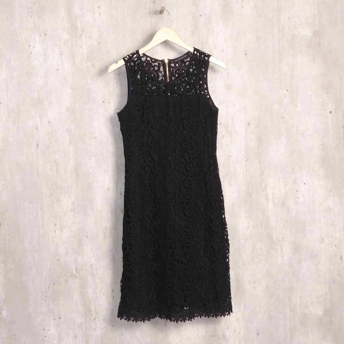 vestido de cotton preto