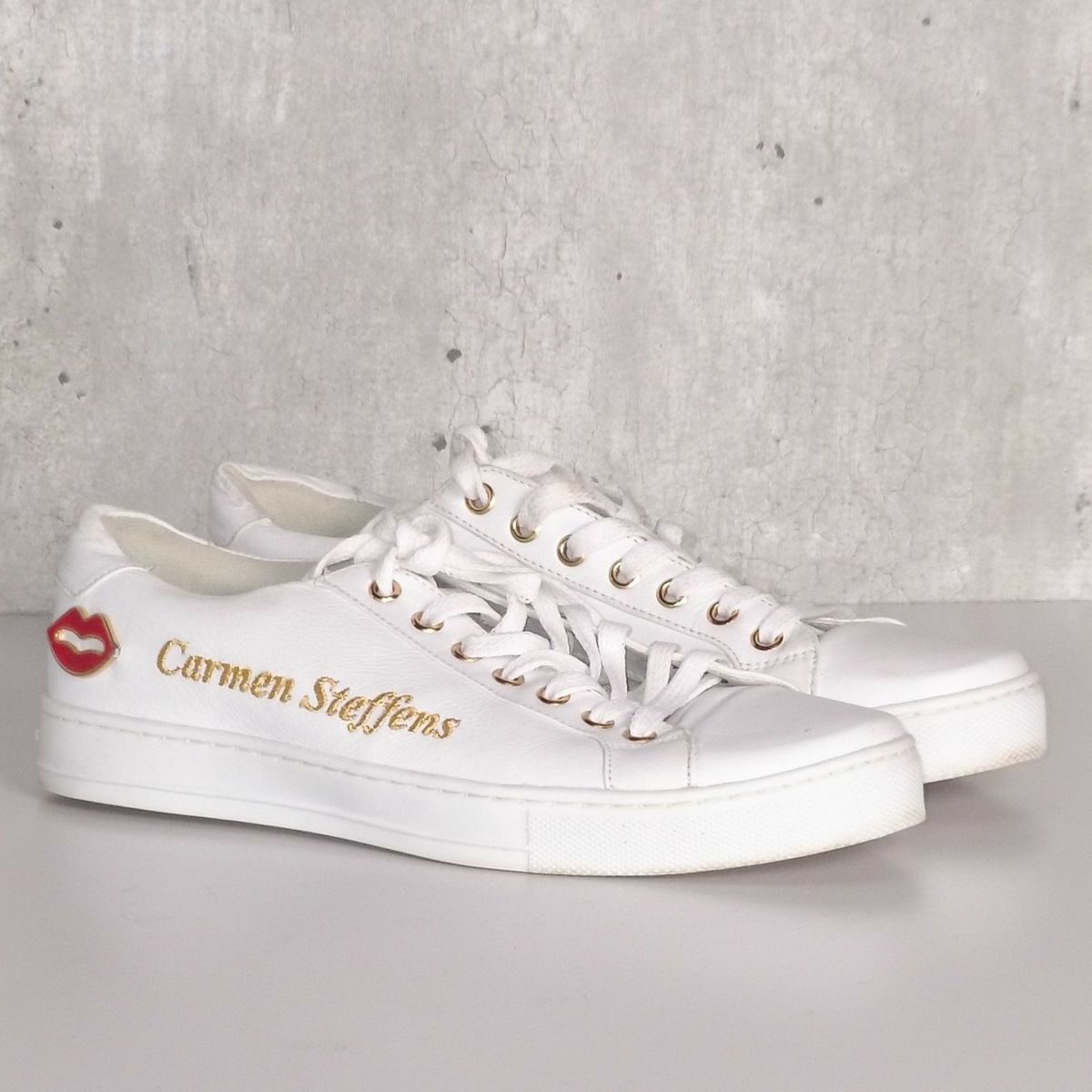 tenis branco feminino carmen steffens