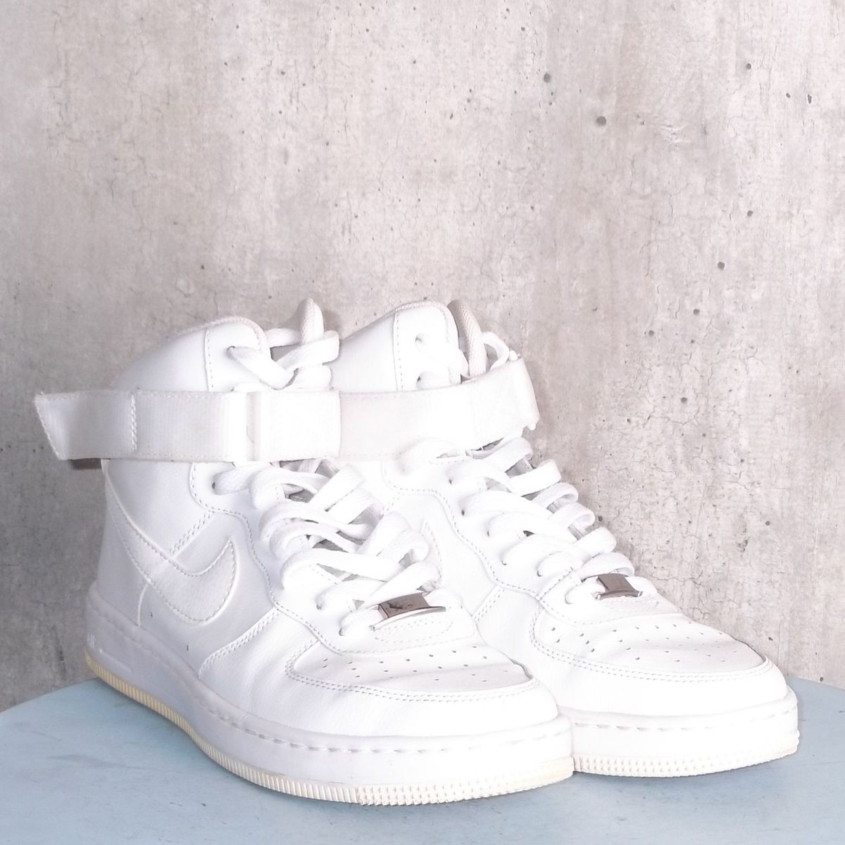 nike cano alto feminino branco
