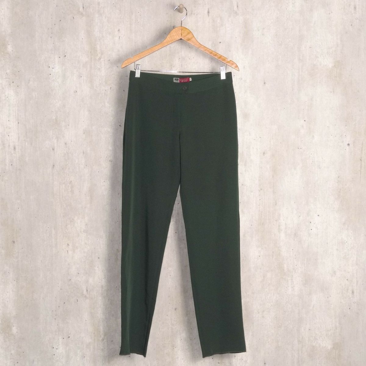 calça social feminina verde