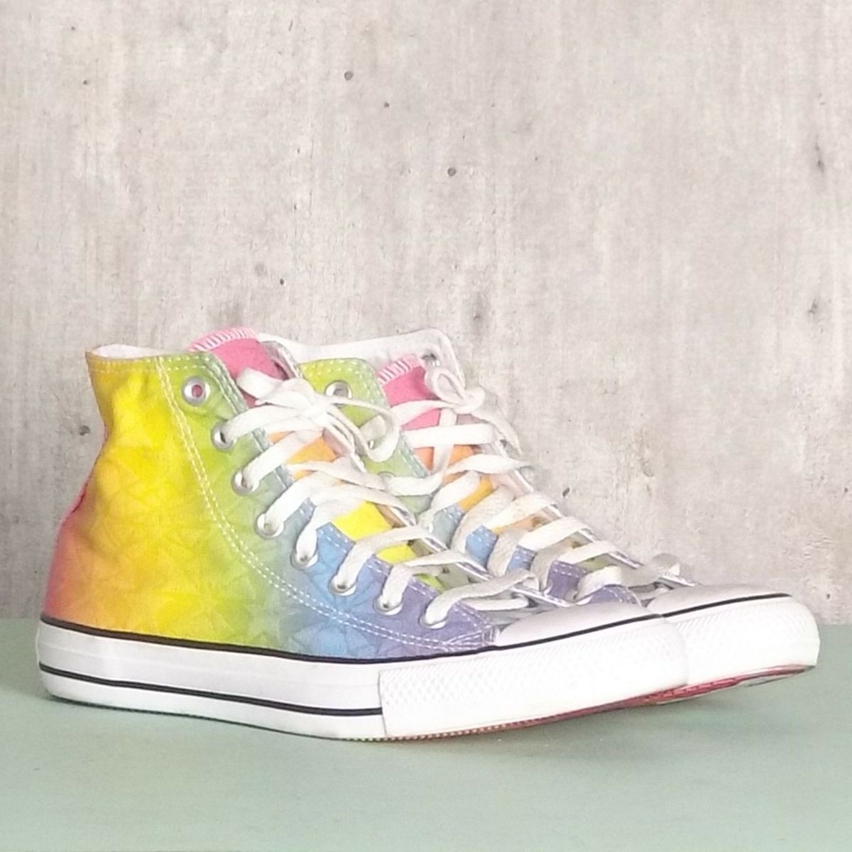 tenis all star arco iris