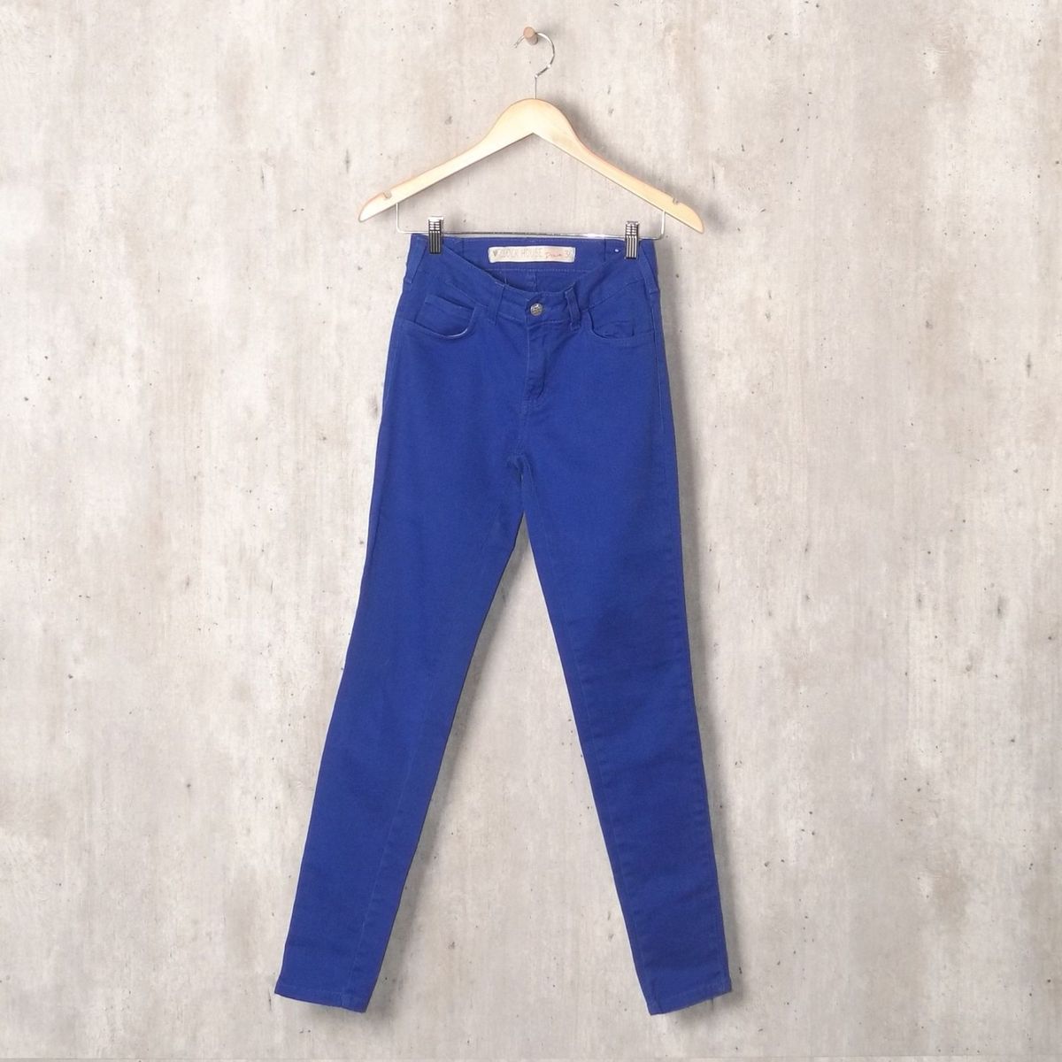 calça feminina azul royal