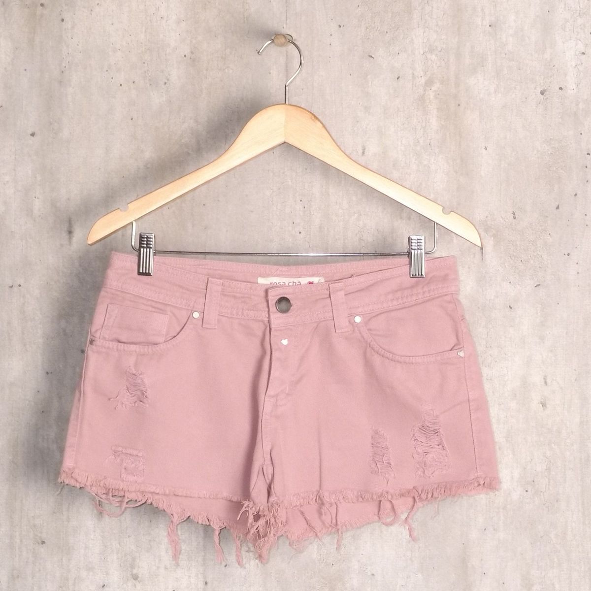 short jeans rose