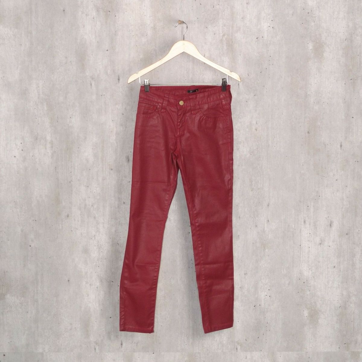 calça resinada maria filo