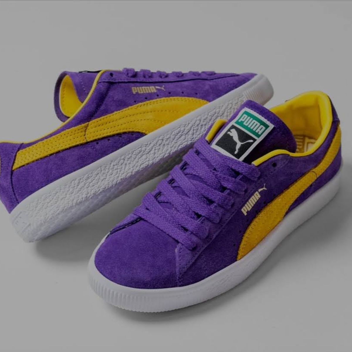 Puma cheap suede lakers