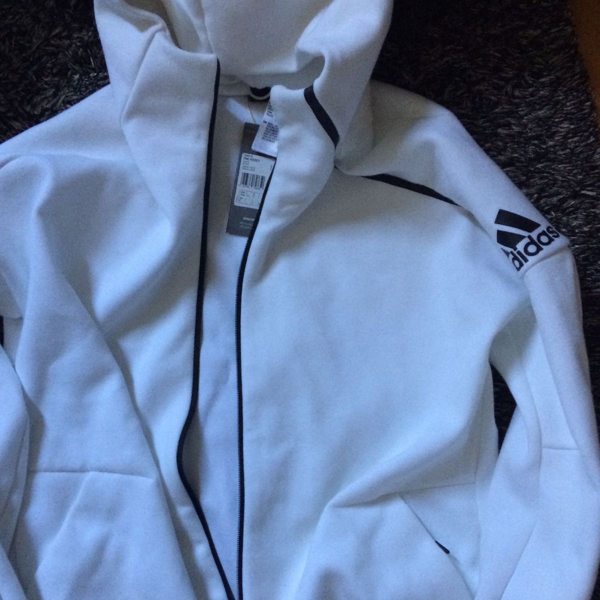 jaqueta adidas zne branca