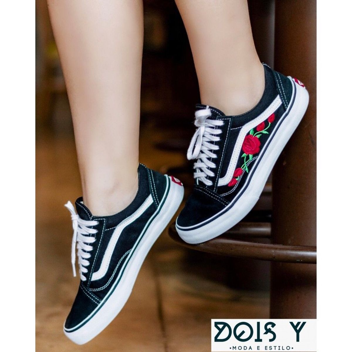 tenis da vans feminino florido
