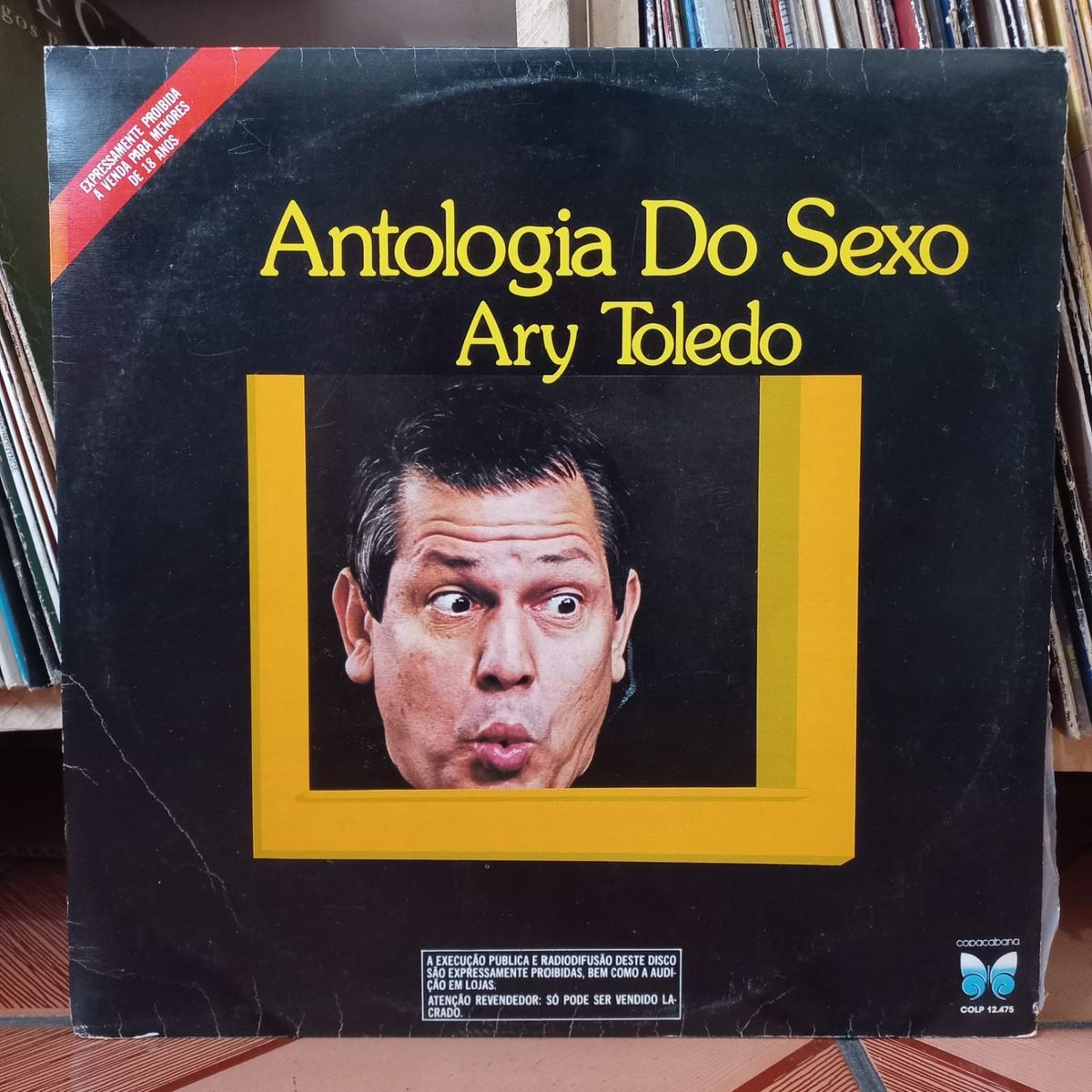 Lp - Disco de Vinil - Ary Toledo - Antologia do Sexo | Lp Disco De Vinil  Usado 75008655 | enjoei