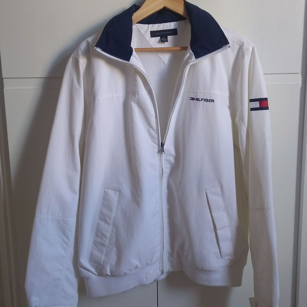 Jaqueta tommy hot sale hilfiger branca