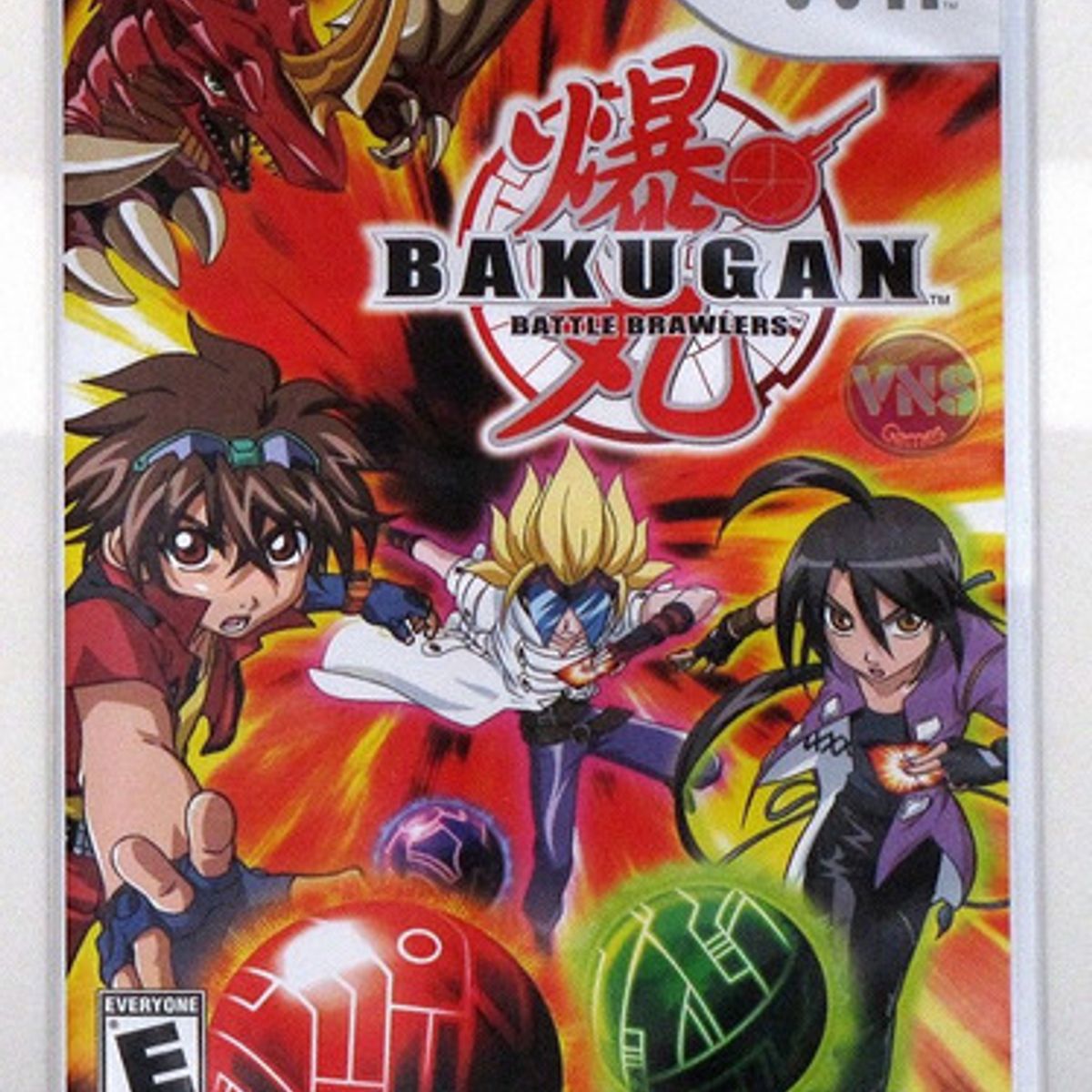 Bakugan Battle Brawlers Video Game Nintendo Wii Activision NO