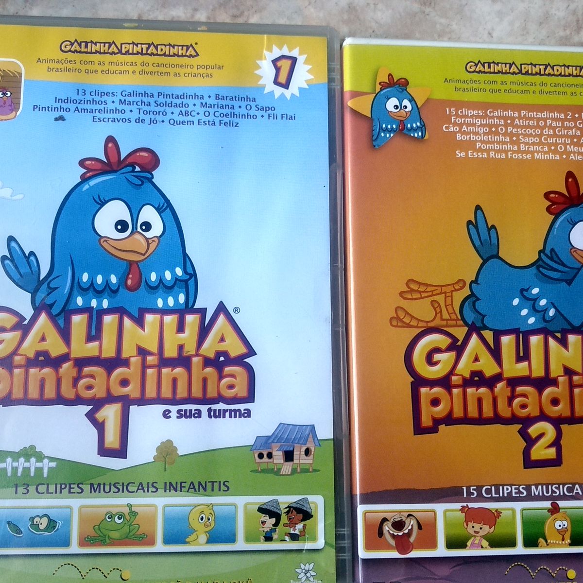 Dvds Galinha Pintadinha, Coleção Completa, Item Infantil Dvd Video Usado  51974289