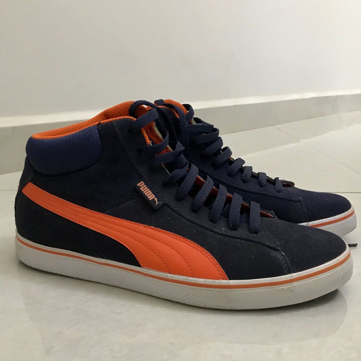 tenis puma cano medio masculino