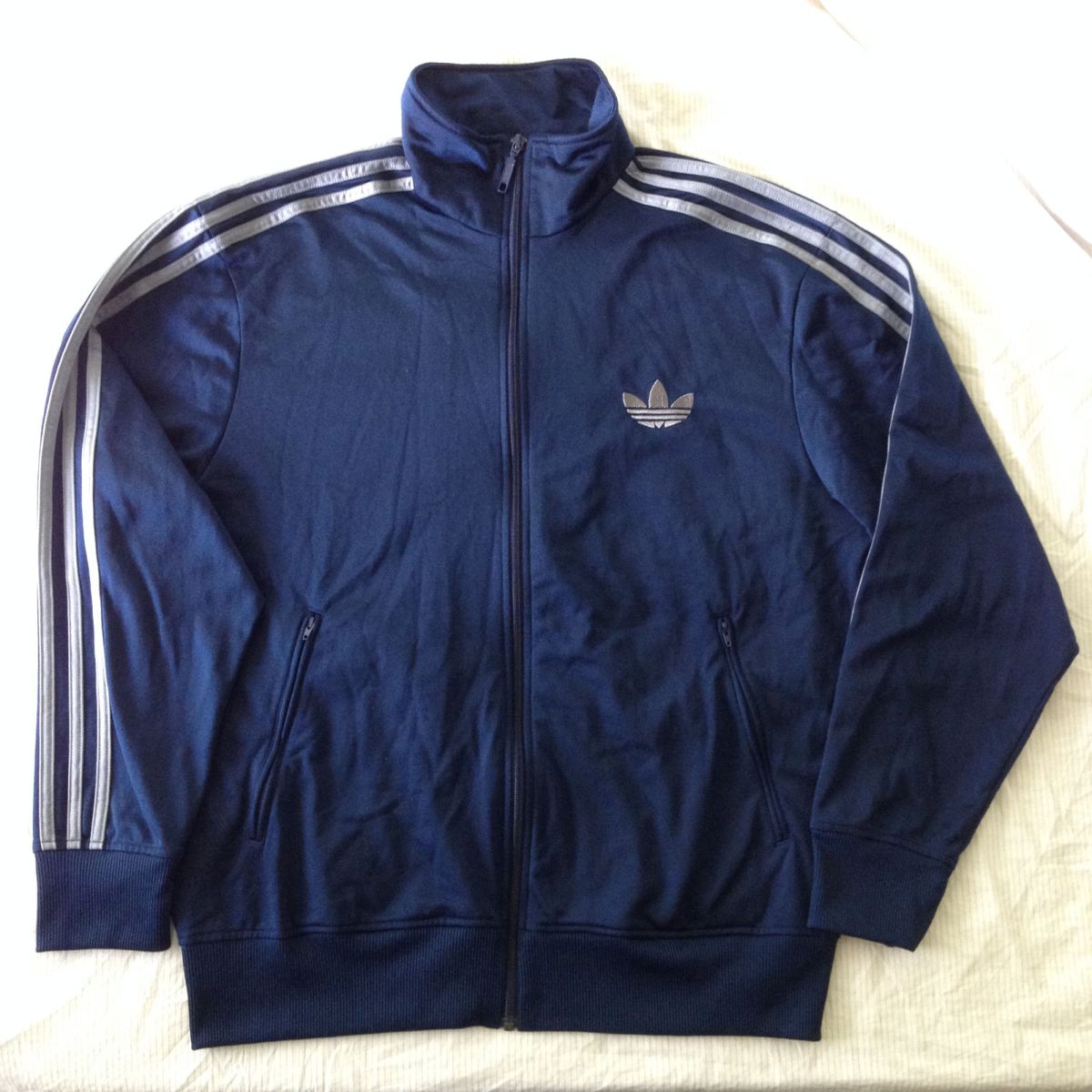 casaco adidas masculino azul