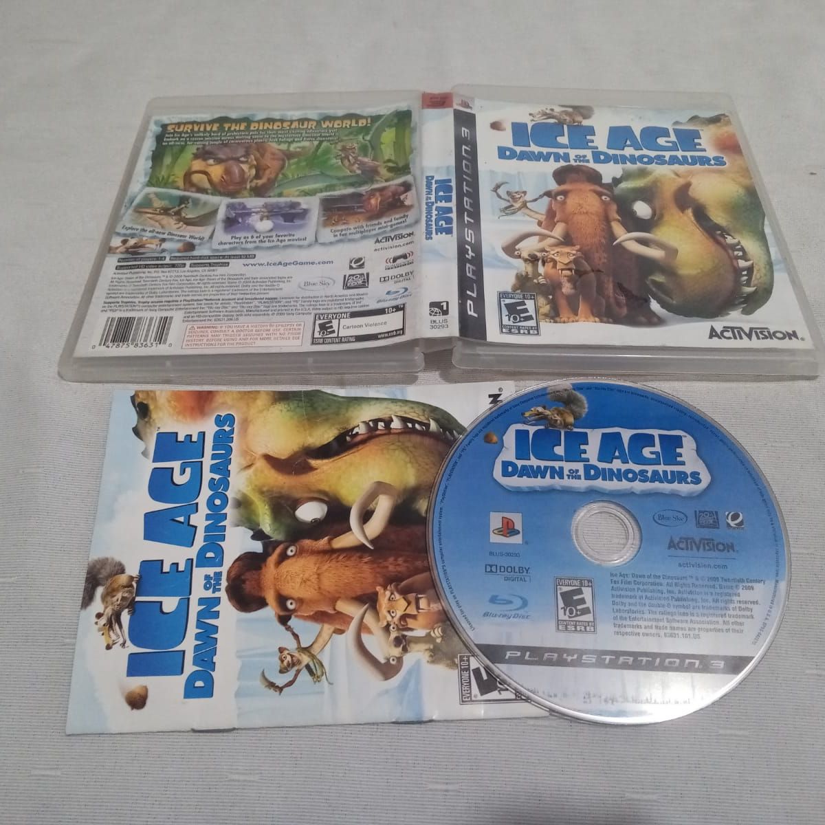 Jogo Ice Age 3: Dawn of the Dinosaurs - PS2