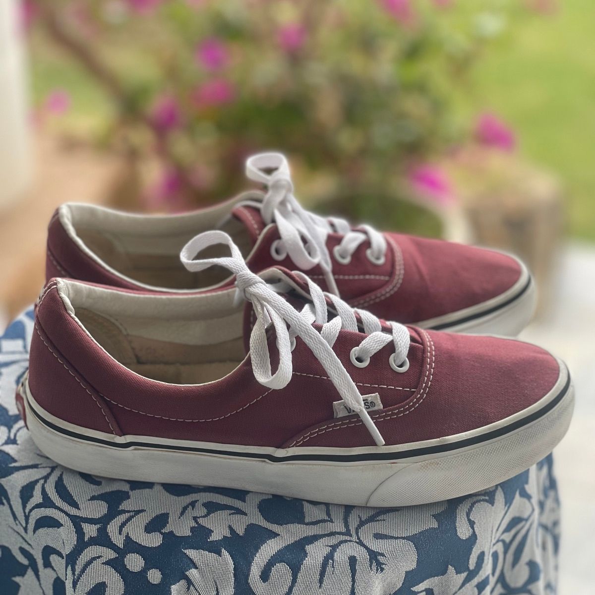 Tenis vans authentic vinho sale