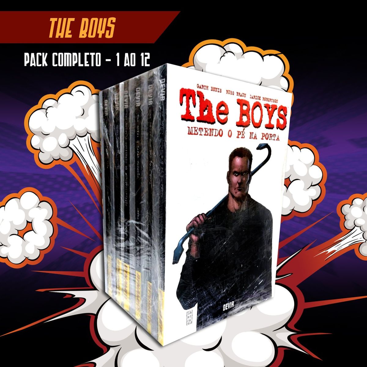 The Boys - Vol. 12 - Metendo o pé na porta - Devir Devir