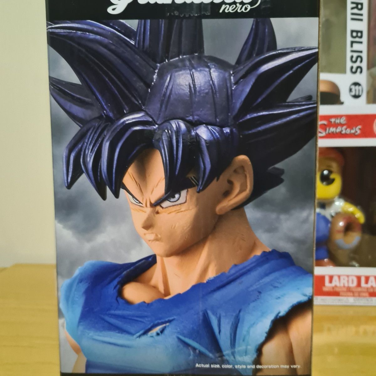 Bandai Original DRAGON BALL SUPER Anime Figure Grandista Nero GOKU