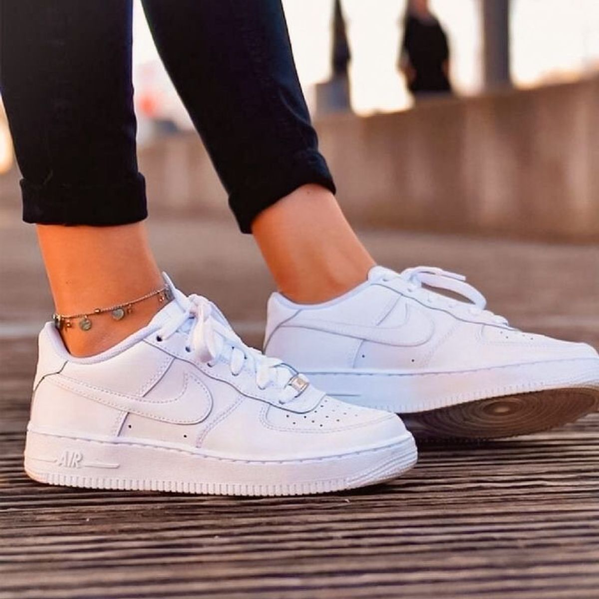 Air force nike fashion branco feminino