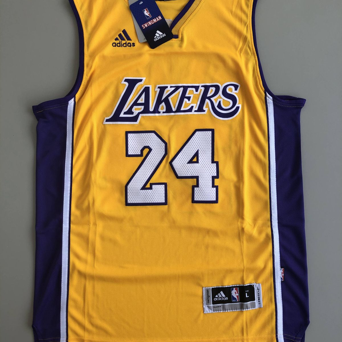 Camiseta Hombre NBA Los Angeles Lakers Kobe Bryant 24 Adidas