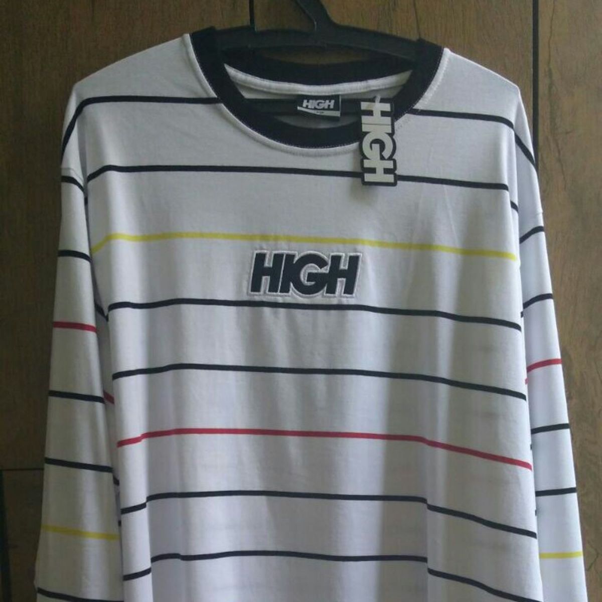 blusa manga longa high
