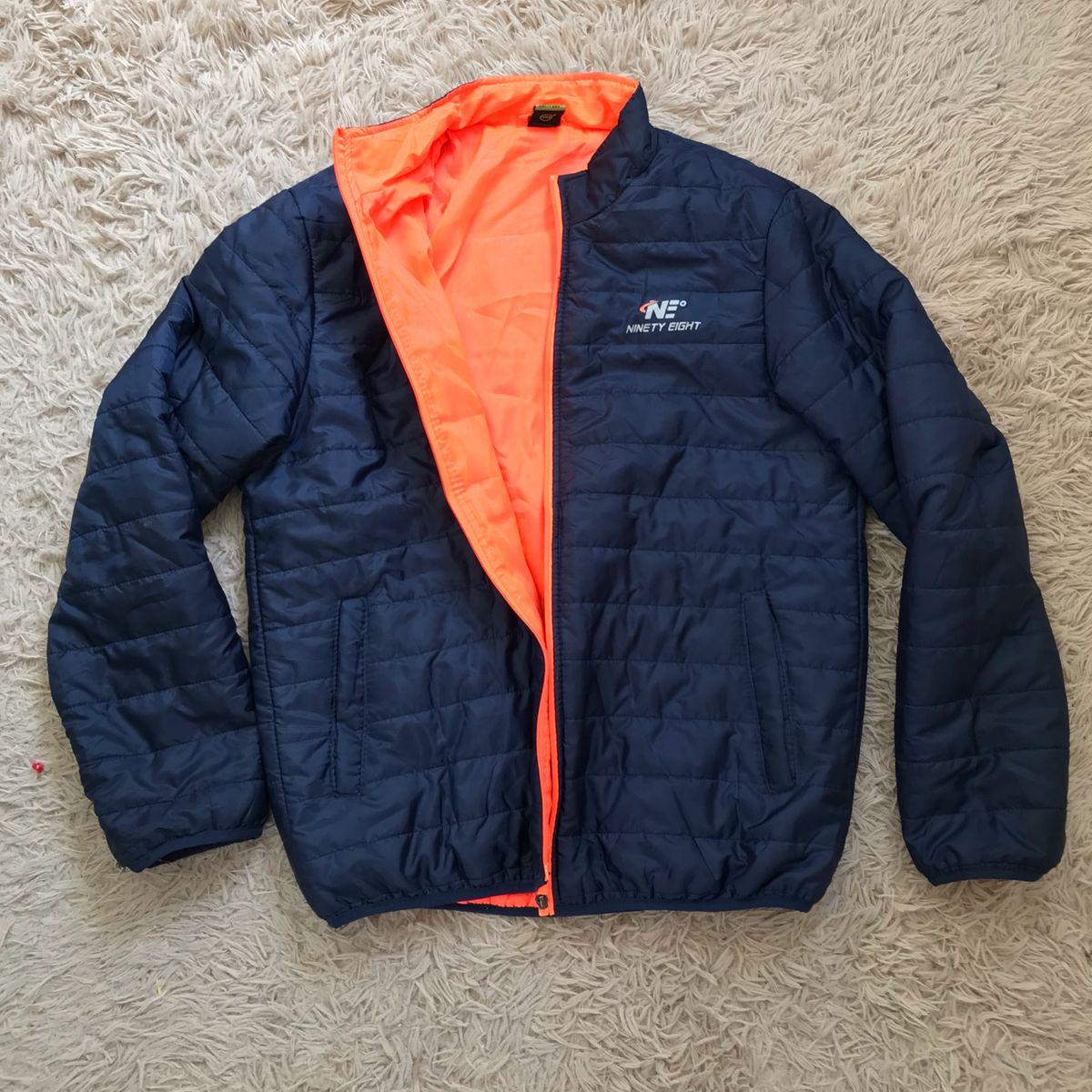 jaqueta puffer ninety eight nylon masculina