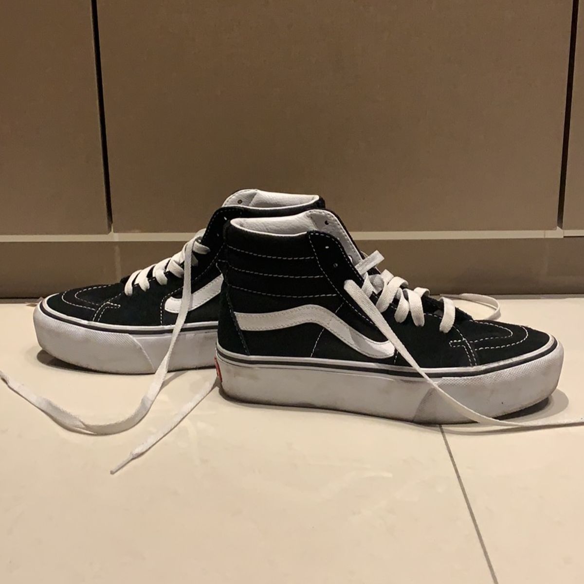 Vans alto outlet feminino