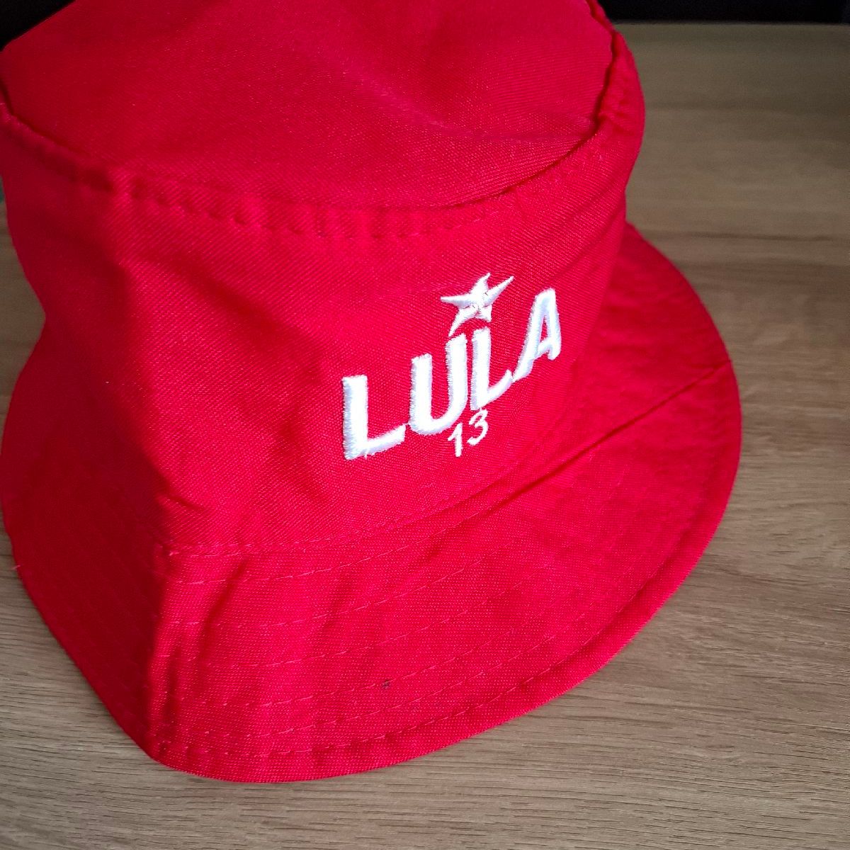 Chapéu Lula 13 Vermelho Pt | Usado 111070650 | enjoei