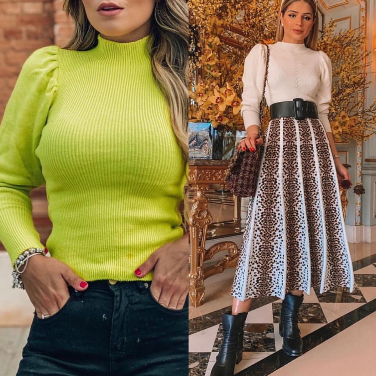 blusa moda inverno 2019