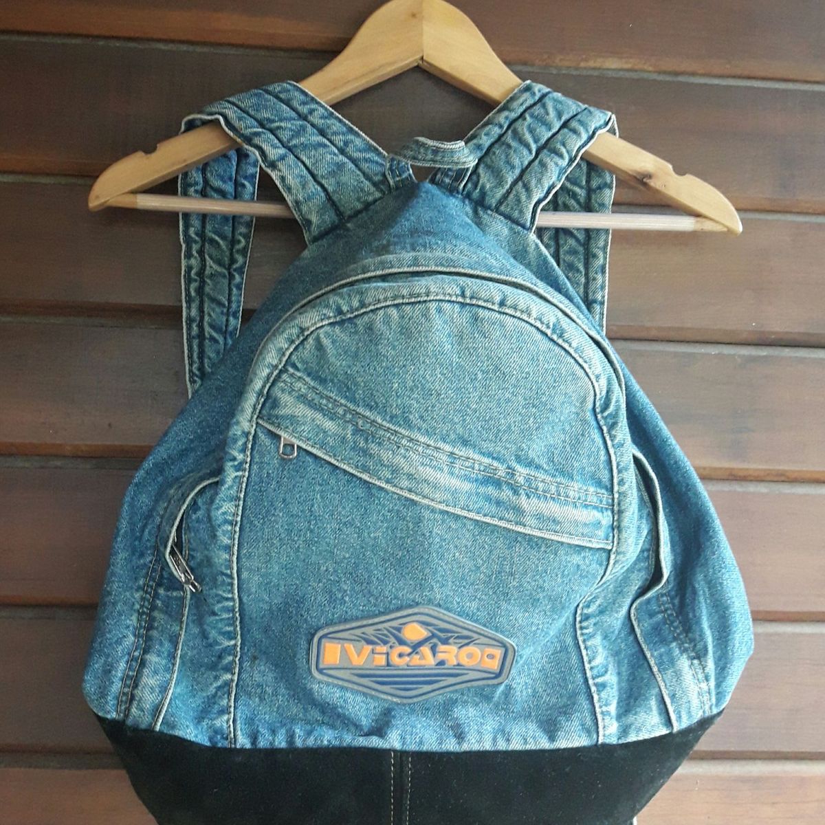 mochila jeans anos 90