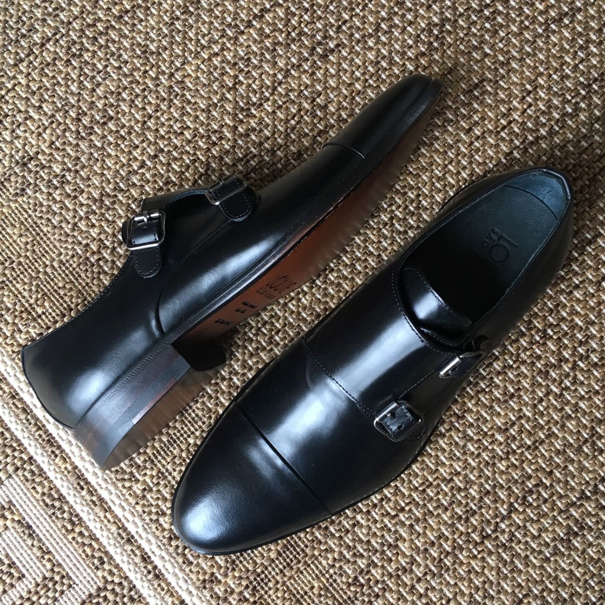 sapato masculino monk strap