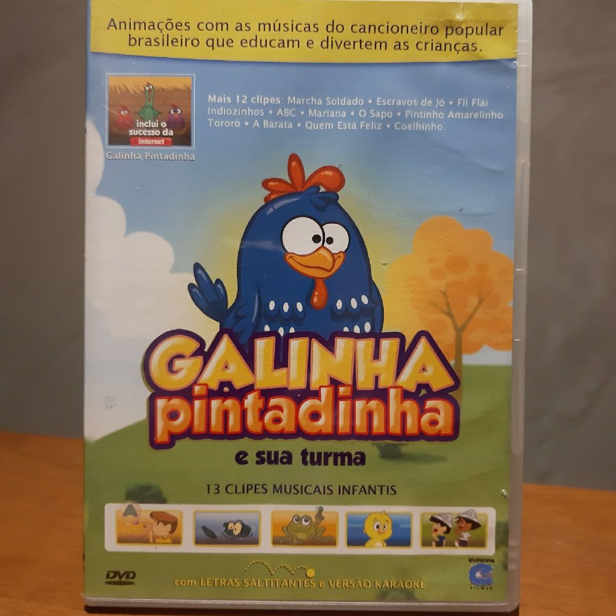 Novo tablet da Galinha Pintadinha já vem com todos os DVDs da personagem -  TecMundo
