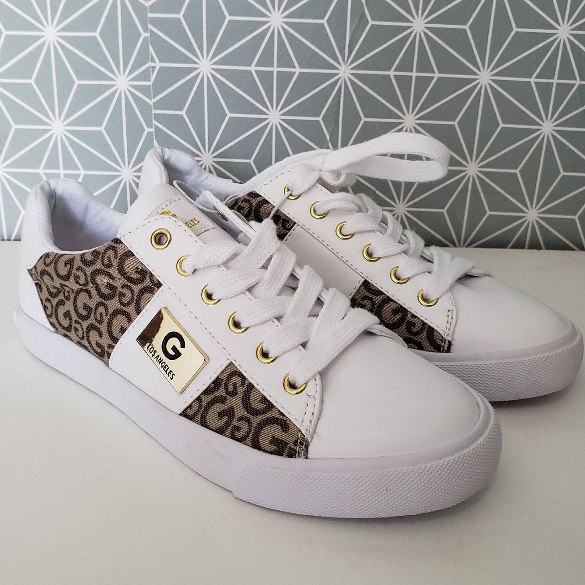 Tenis Novo Guess 34 T nis Feminino Guess Nunca Usado 42616117