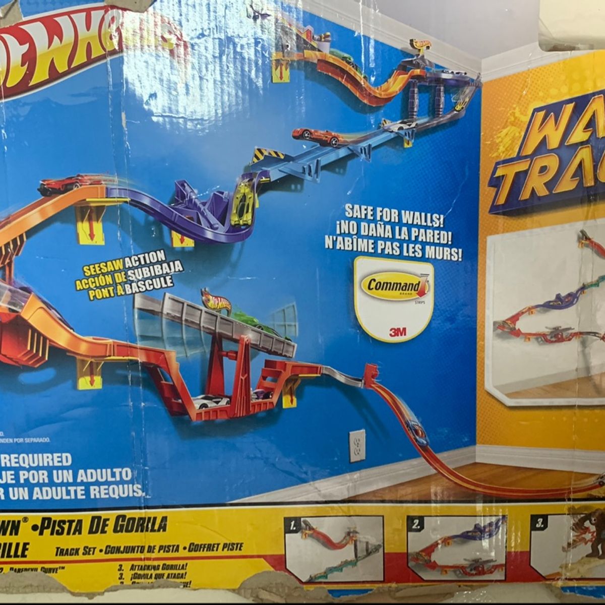 Pista Hot Wheels Wall Tracks, Brinquedo Mattel Usado 86634864