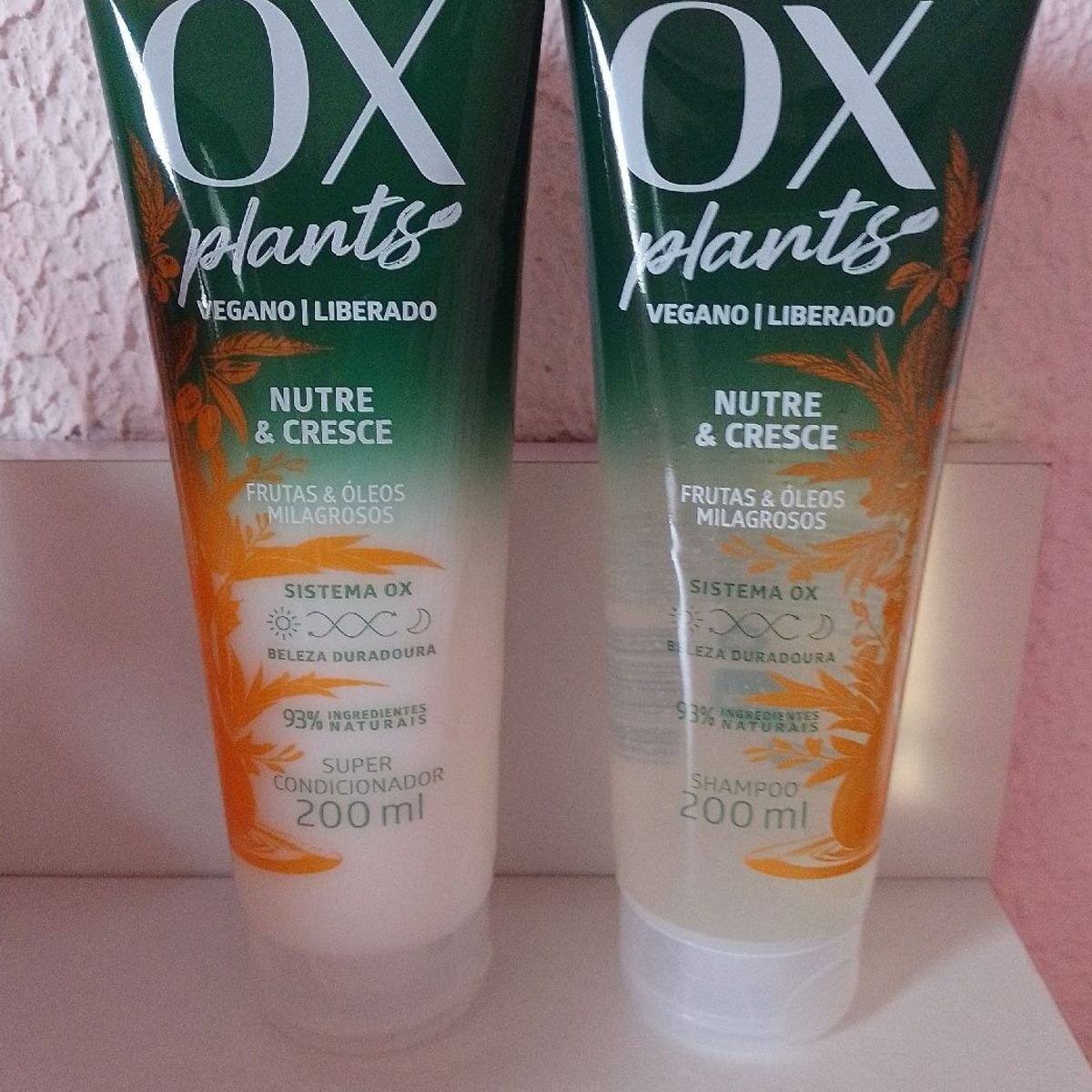 Shampoo Ox Plants Vegano Nutre E Cresce - 200ml