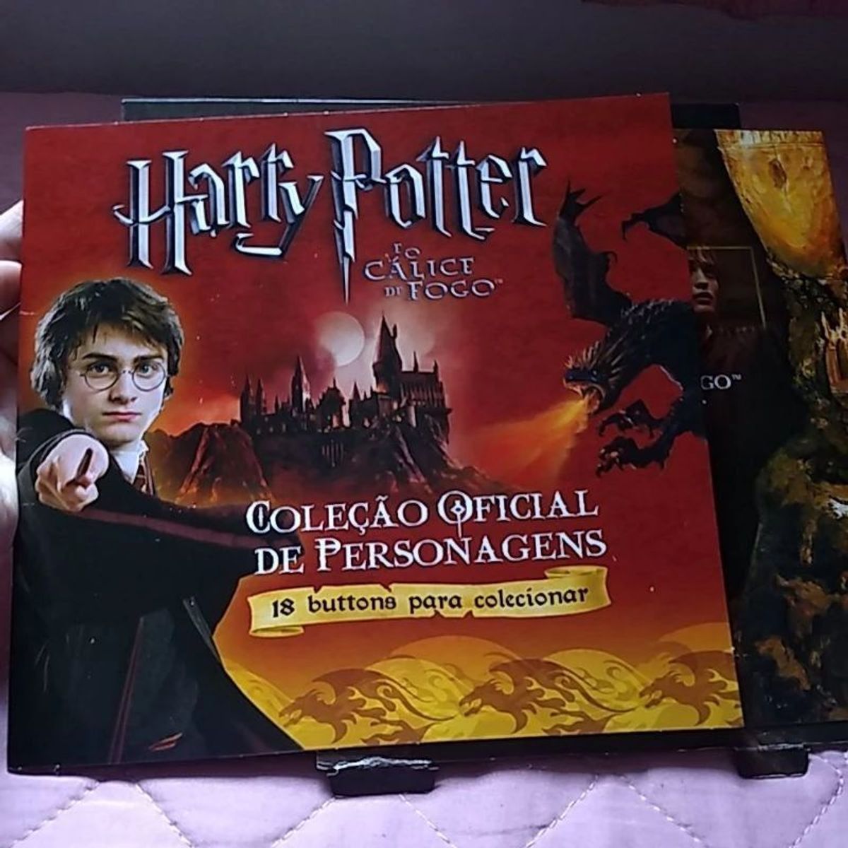 Almofada Harry Potter e o Cálice de Fogo