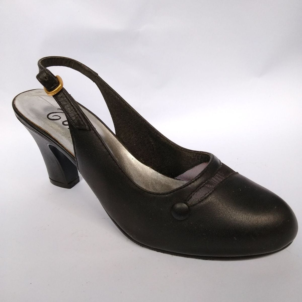 Sapato Vintage Preto Tamanho 32 | Casa-Tokio Nunca Usado 25753250