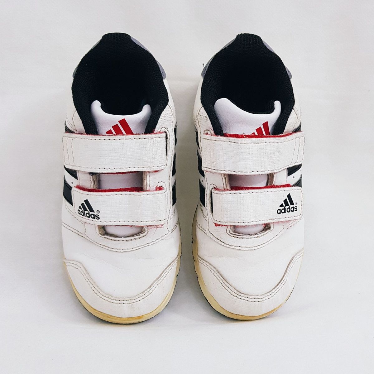 tenis adidas couro infantil