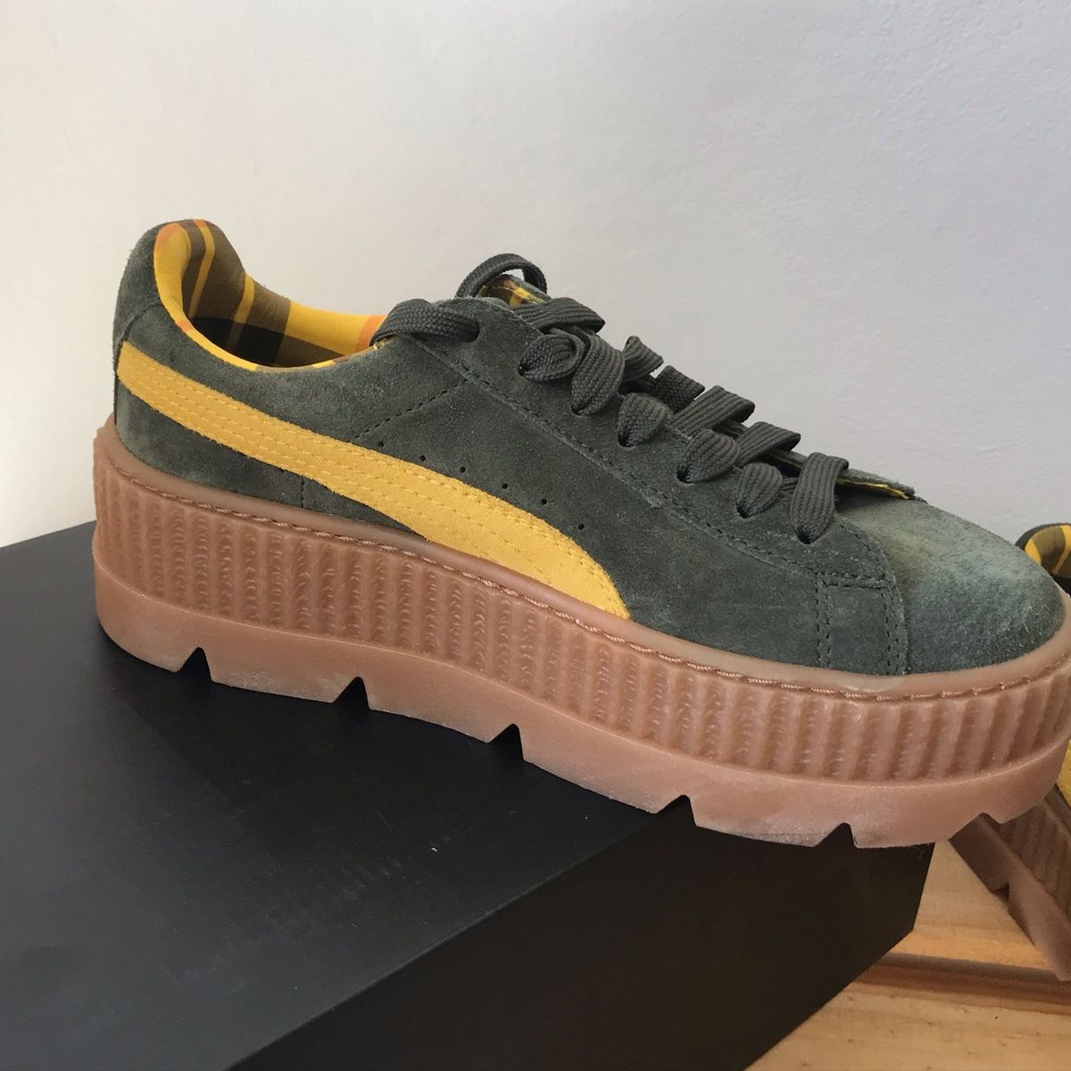 puma fenty amarelo