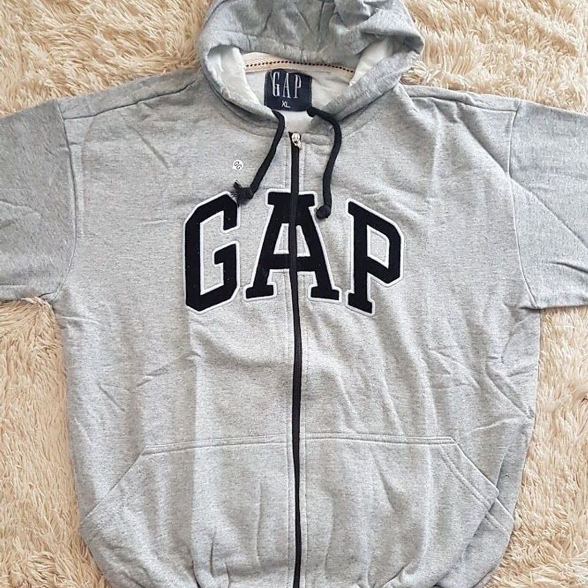 casaco gap masculino com ziper