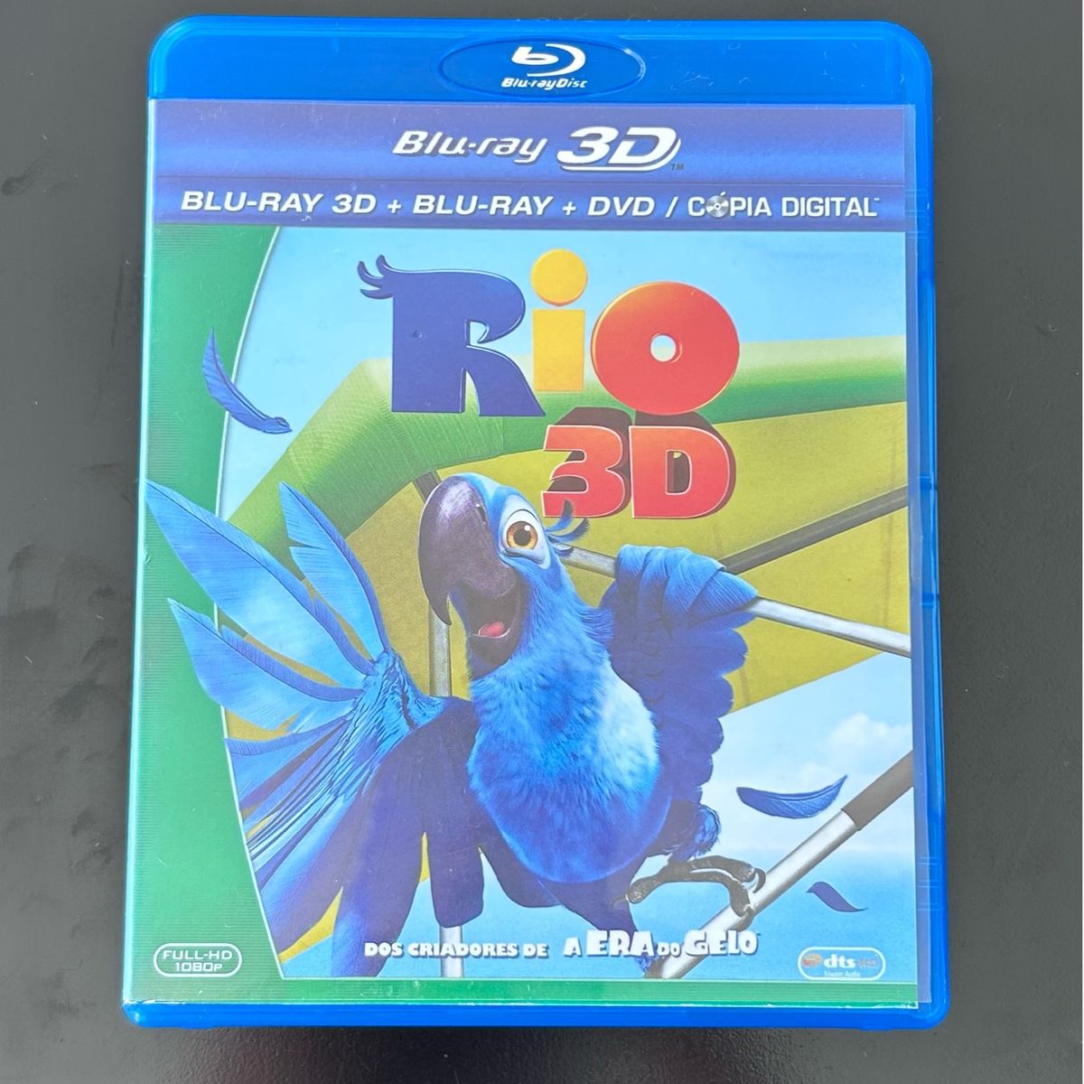 Blu-Ray 3d + Blu-Ray + Dvd - Rio | Blu-Ray Usado 107617564 | enjoei