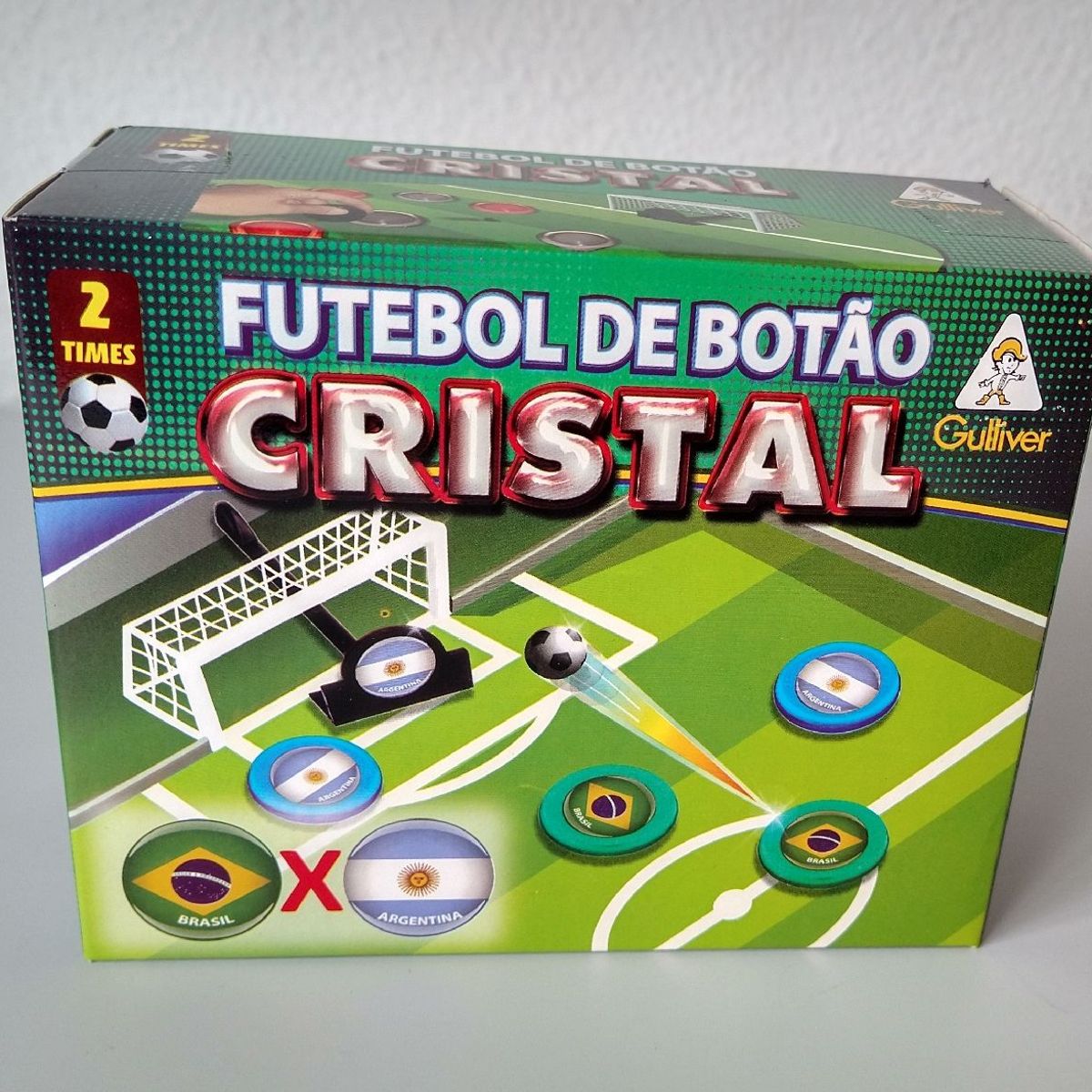 Futebol De Botão Cristal Brasil e Argentina-0382