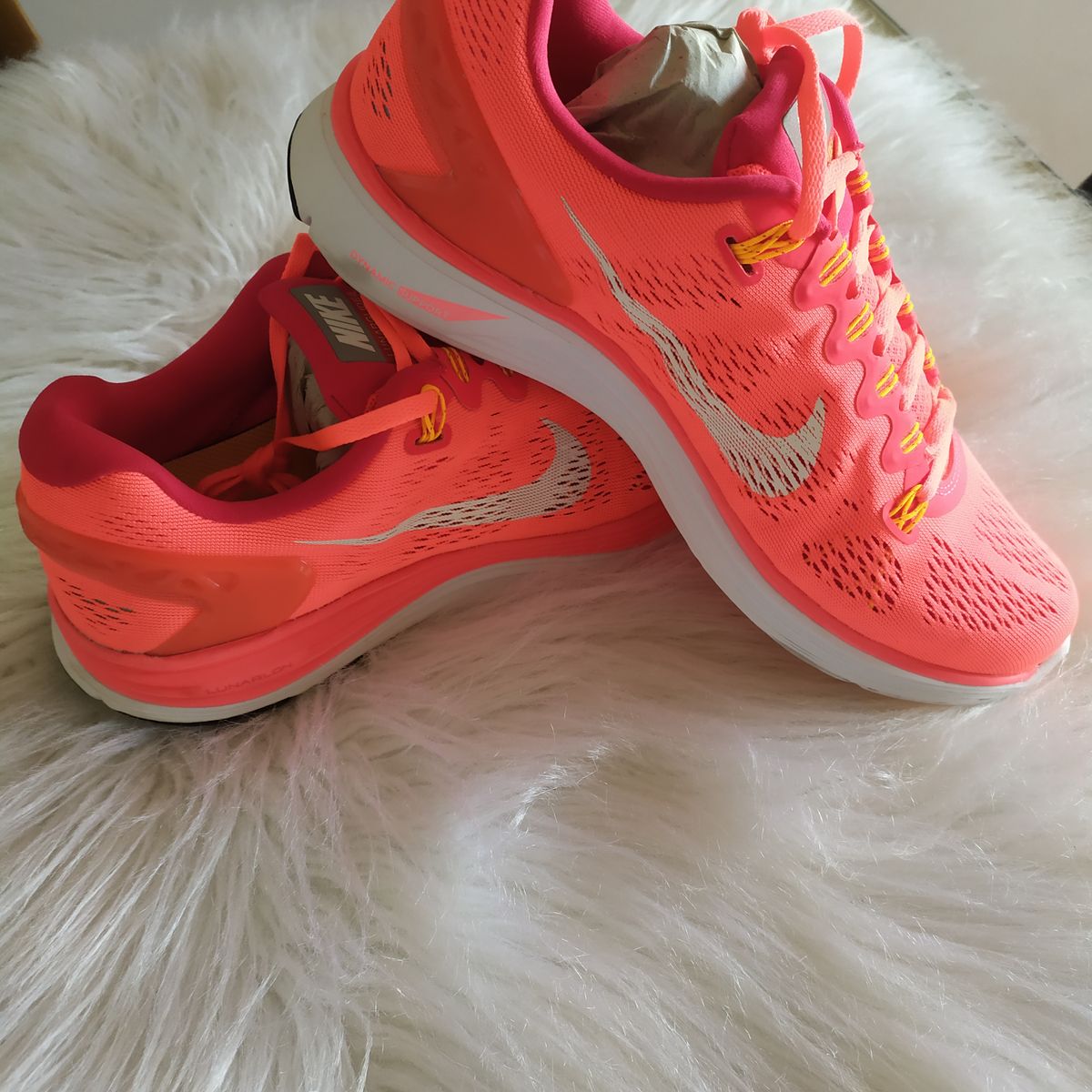 Nike lunarglide sales pink