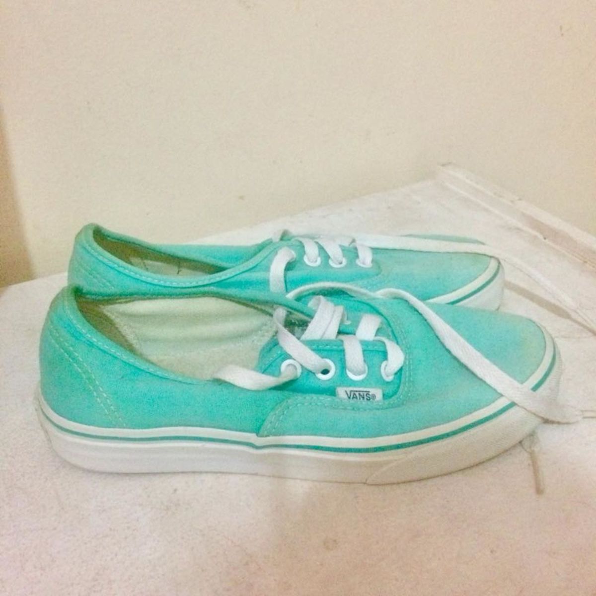 vans feminino azul bebe