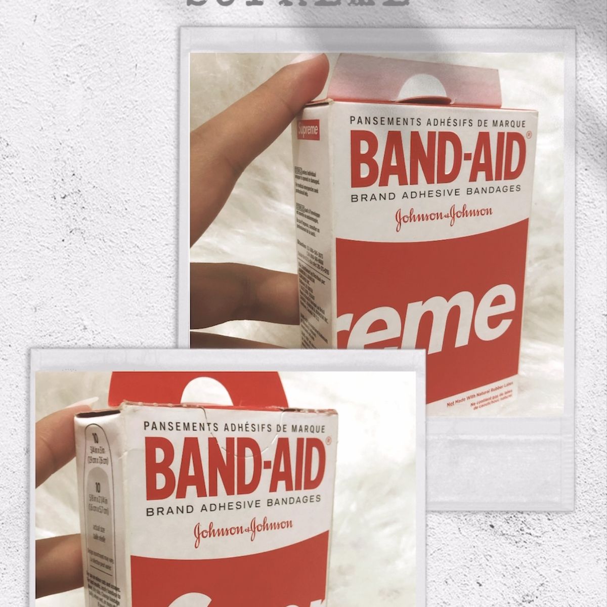 Supreme hotsell bandaids stockx