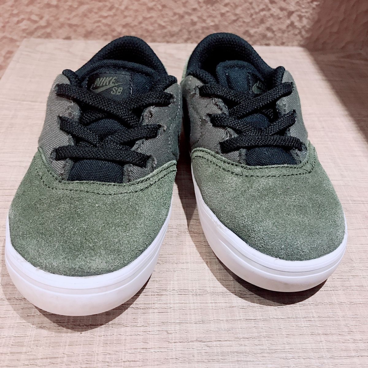 nike tenis verde militar