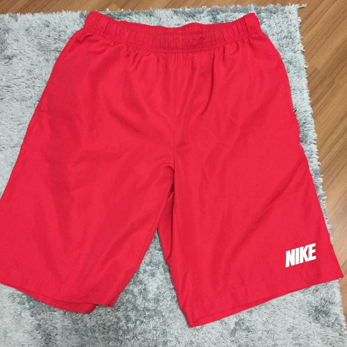 short nike masculino vermelho