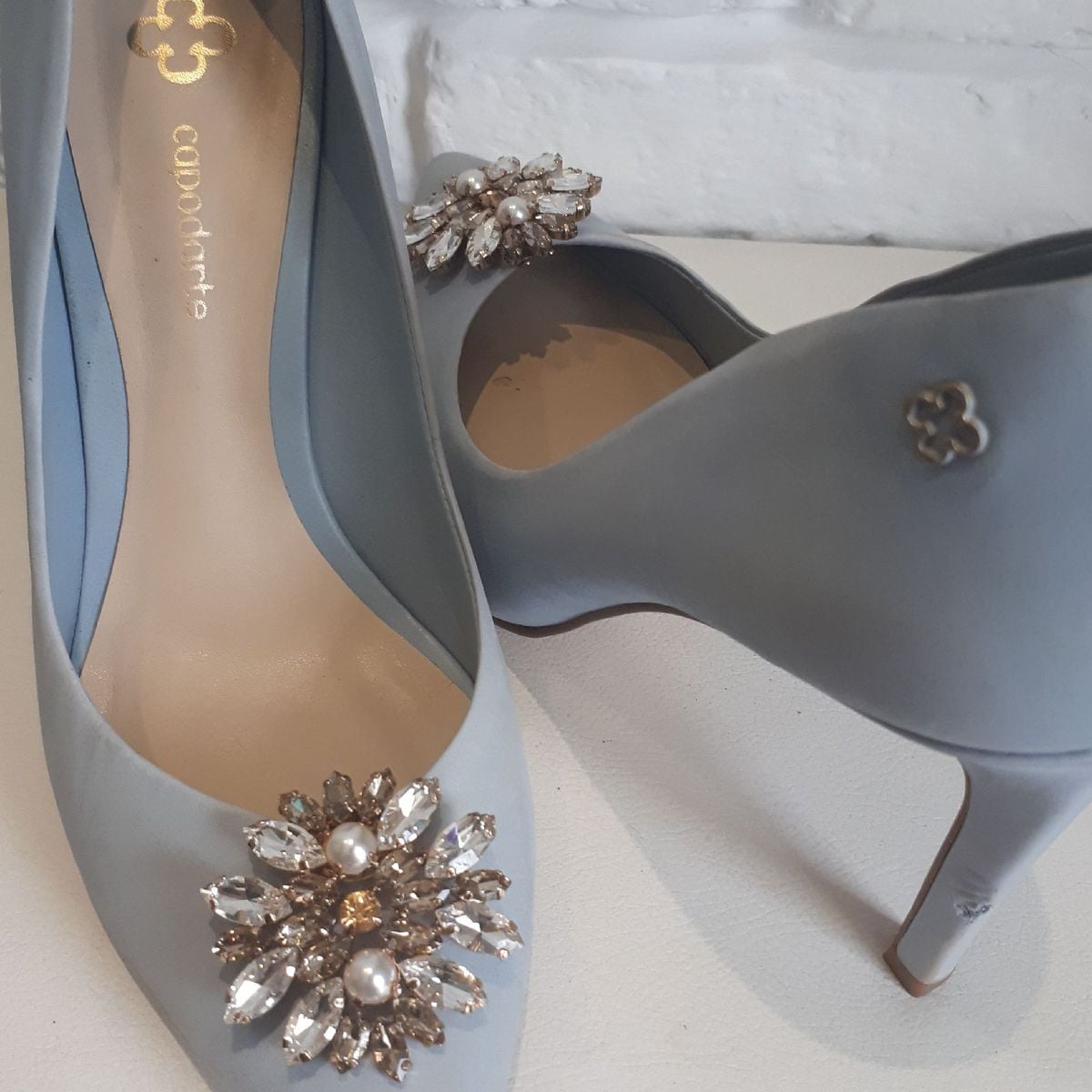 scarpin azul serenity