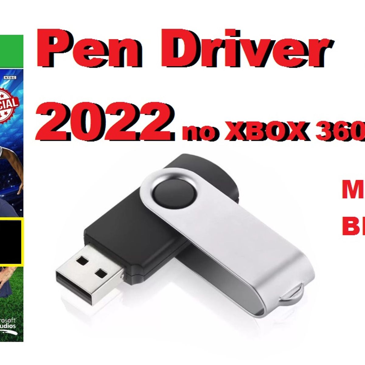 Pen Drive Com Jogos De Xbox 360