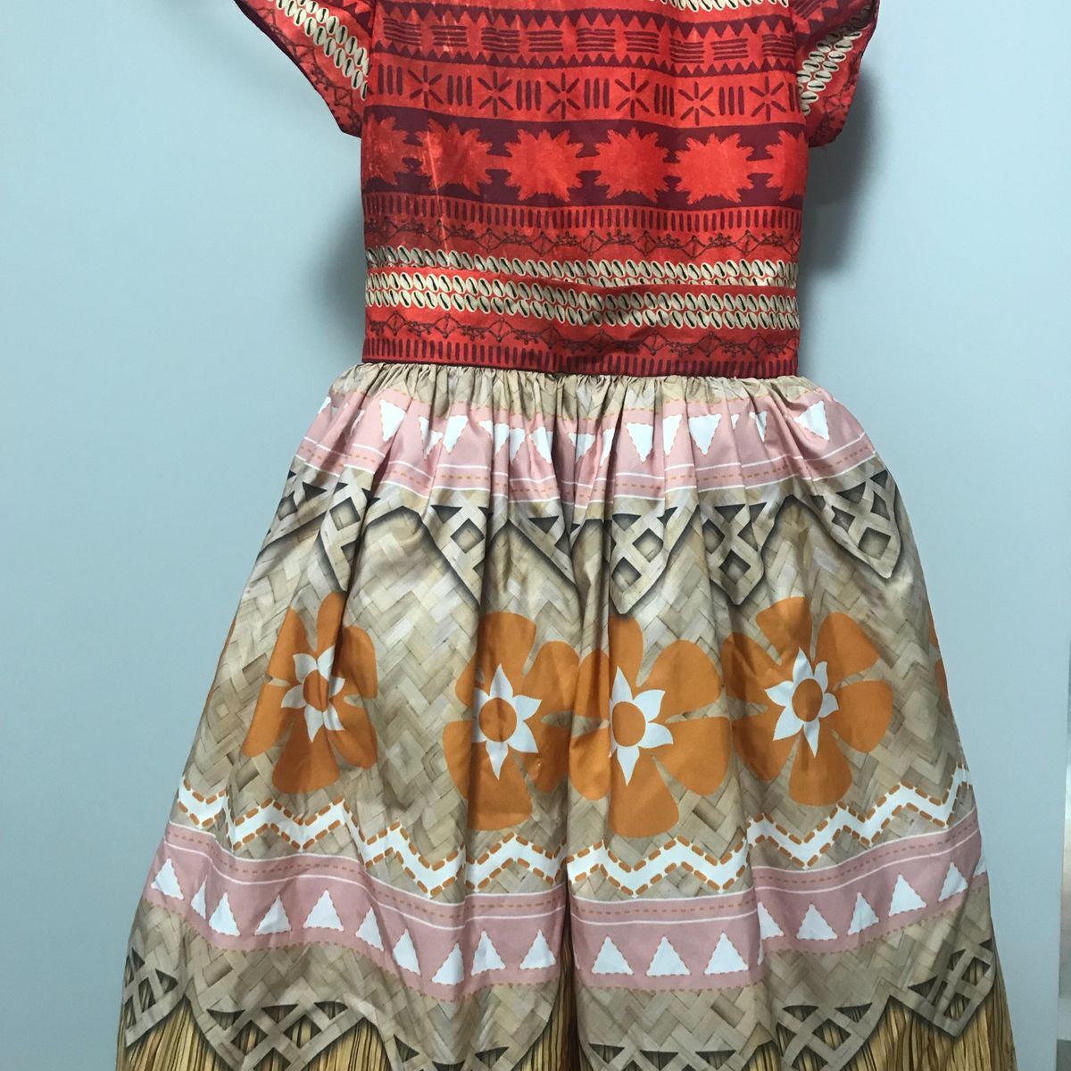 vestido luxo moana